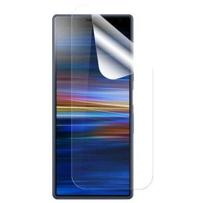 Sony Xperia 10 Plus (XA3 Ultra) skaidri apsauginė pilnai dengianti ekrano plėvelė / Priedai.lt