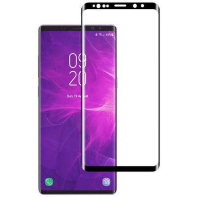 Samsung Galaxy Note 9 (N960F) „Imak“ 9H Tempered Glass sustiprintos apsaugos juodas pilnai dengiantis apsauginis ekrano stiklas 