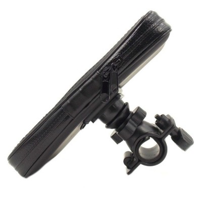 „Handlebar“ melns universāls telefona futrālis velosipēdam (XL) / Vacins.lv