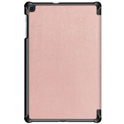 Samsung Galaxy Tab A 10.1 2019 (T515, T510) atverčiamas rožinis odinis dėklas - knygutė / Priedai.lt