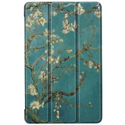 Samsung Galaxy Tab A 10.1 2019 (T515, T510) „Sakura“ atvēramais krāsains maciņš / Vacins.lv