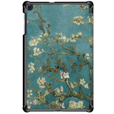 Samsung Galaxy Tab A 10.1 2019 (T515, T510) „Sakura“ atvēramais krāsains maciņš / Vacins.lv