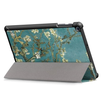 Samsung Galaxy Tab A 10.1 2019 (T515, T510) „Sakura“ atvēramais krāsains maciņš / Vacins.lv