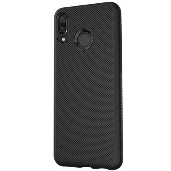 „Lenuo“ kieto silikono (TPU) dėklas - juodas (Honor 8X)
