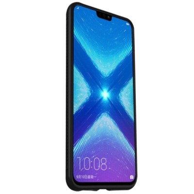 Huawei Honor 8X „Lenuo“ kieto silikono TPU juodas dėklas - nugarėlė / Priedai.lt