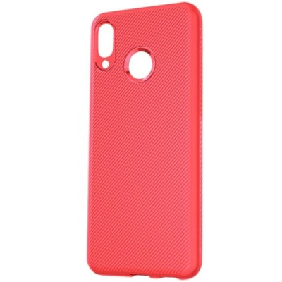 Huawei Honor 8X „Lenuo“ kieto silikono TPU raudonas dėklas - nugarėlė / Priedai.lt
