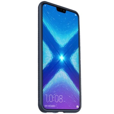 Huawei Honor 8X „Lenuo“ kieto silikono TPU mėlynas dėklas - nugarėlė / Priedai.lt