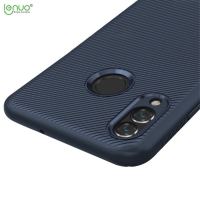 Huawei Honor 8X „Lenuo“ kieto silikono TPU mėlynas dėklas - nugarėlė / Priedai.lt