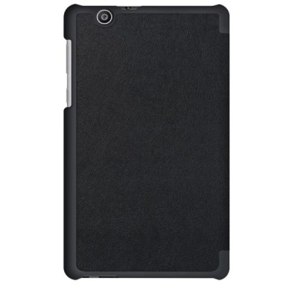 Huawei MediaPad T3 7.0'' 4G / 3G (BG2-U01) atverčiamas juodas odinis dėklas - knygutė / Priedai.lt