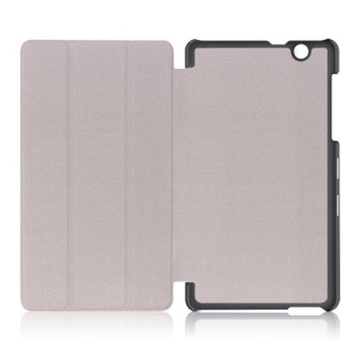 Huawei MediaPad T3 7.0'' 4G / 3G (BG2-U01) atverčiamas juodas odinis dėklas - knygutė / Priedai.lt