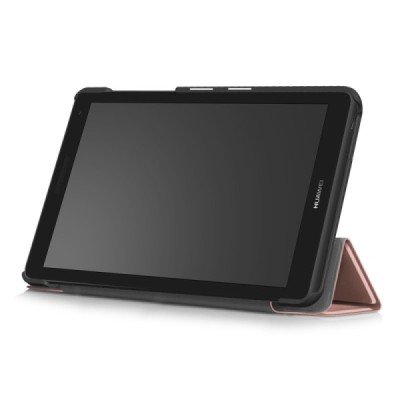 Huawei MediaPad T3 7.0'' 4G / 3G (BG2-U01) atvēramais zelta maciņš / Vacins.lv