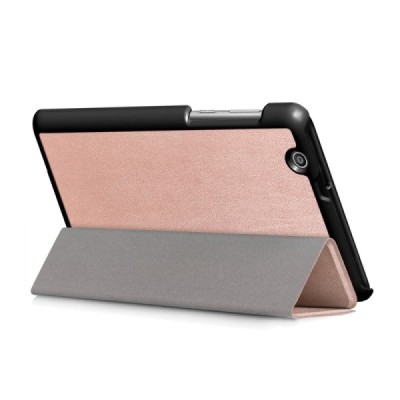 Huawei MediaPad T3 7.0'' 4G / 3G (BG2-U01) atvēramais zelta maciņš / Vacins.lv