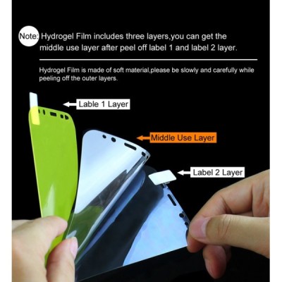 Nokia 8 dzidra ekrāna aizsargplēve (pilnīgi aizsedzama) / Vacins.lv