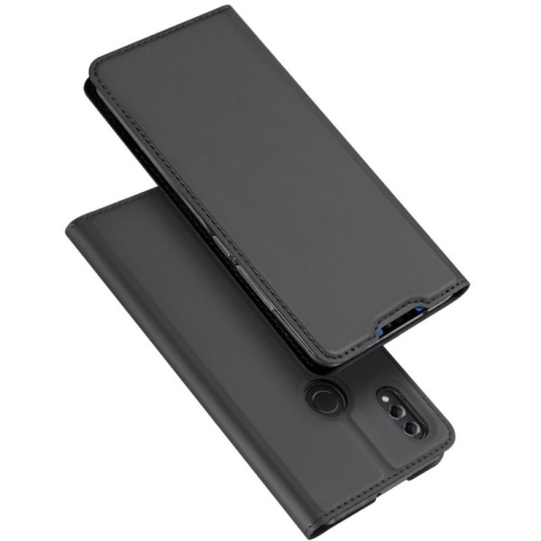 „Dux Ducis“ Skin atverčiamas dėklas - juodas (Honor 8X)