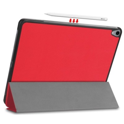 Apple iPad Pro 12,9" 2018 atvēramais sarkans maciņš / Vacins.lv