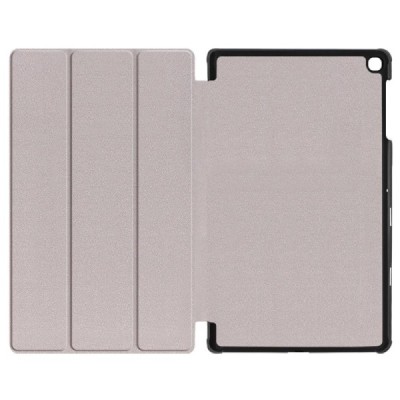 Samsung Galaxy Tab S5e (T720, T725) atvēramais melns maciņš / Vacins.lv