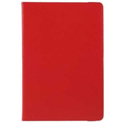 Samsung Galaxy Tab S5e (T720, T725) atvēramais sarkans ādas maciņš, grozās 360° grādu apjomā / Vacins.lv