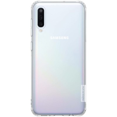 Samsung Galaxy A50 A505F (A50s A507F, A30s A307F) Nillkin Nature dzidrs (caurspīdīgs) silikona planākais apvalks / Vacins.lv