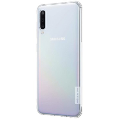 Samsung Galaxy A50 A505F (A50s A507F, A30s A307F) Nillkin Nature dzidrs (caurspīdīgs) silikona planākais apvalks / Vacins.lv