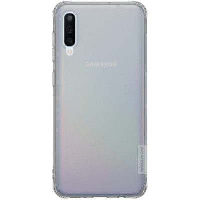 Samsung Galaxy A50 A505F (A50s A507F, A30s A307F) Nillkin Nature pelēks (caurspīdīgs) silikona planākais apvalks / Vacins.lv
