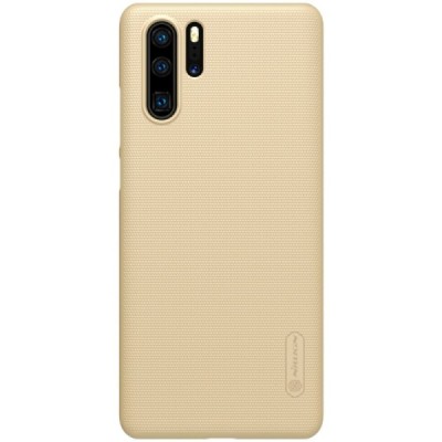 Nillkin Frosted Shield Huawei P30 Pro zelta plastmasas futrālis / Vacins.lv