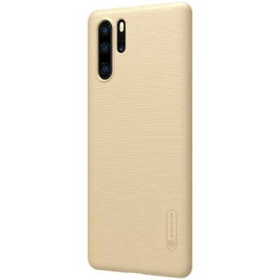Nillkin Frosted Shield Huawei P30 Pro zelta plastmasas futrālis / Vacins.lv