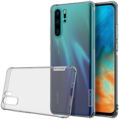 Huawei P30 Pro Nillkin Nature pelēks (caurspīdīgs) silikona planākais apvalks / Vacins.lv