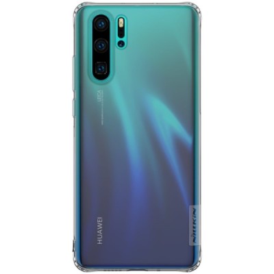 Huawei P30 Pro Nillkin Nature pelēks (caurspīdīgs) silikona planākais apvalks / Vacins.lv
