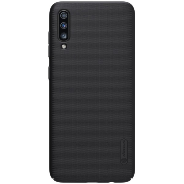 „Nillkin“ Frosted Shield apvalks - melns (Galaxy A70)