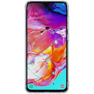 Samsung Galaxy A70 (A705F) Nillkin Nature dzidrs (caurspīdīgs) silikona planākais apvalks / Vacins.lv