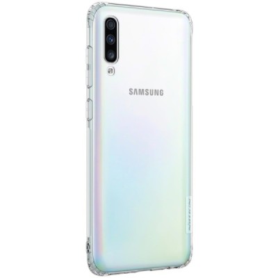 Samsung Galaxy A70 (A705F) Nillkin Nature dzidrs (caurspīdīgs) silikona planākais apvalks / Vacins.lv