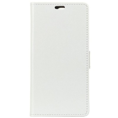 Samsung Galaxy A70 (A705F) atvēramais ādas balts maciņš (maks) / Vacins.lv