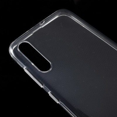 Samsung Galaxy A70 (A705F) kieto silikono TPU skaidrus dėklas - nugarėlė / Priedai.lt