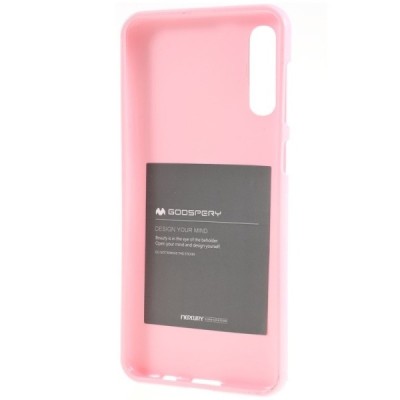 Samsung Galaxy A50 A505F (A50s A507F, A30s A307F) Mercury šviesiai rožinis kieto silikono (TPU) dėklas / Priedai.lt