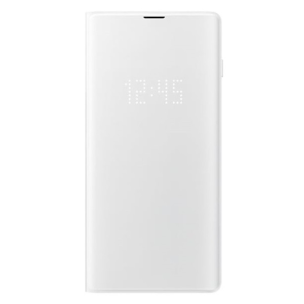 „Samsung“ Led View Cover atvērams maciņš - balts (Galaxy S10+)