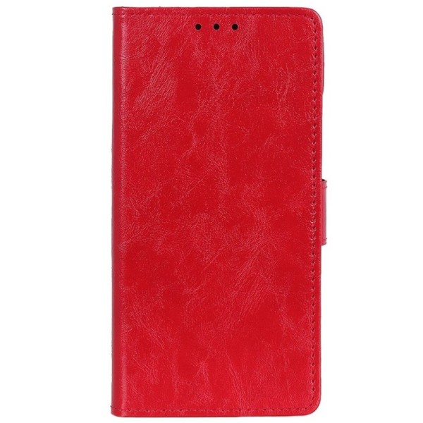 Atvēramais maciņš, grāmata - sarkans (OnePlus 7)