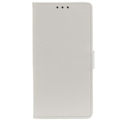 Xiaomi Mi 9 SE atvēramais ādas balts maciņš (maks) / Vacins.lv