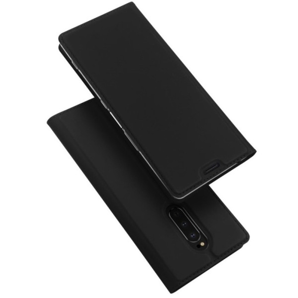 „Dux Ducis“ Skin atvērams maciņš - melns (Xperia 1)