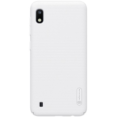 Samsung Galaxy A10 (A105F) Nillkin Frosted Shield balts plastmasas apvalks / vacins.lv