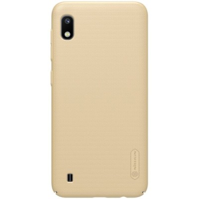 Samsung Galaxy A10 (A105F) Nillkin Frosted Shield zelta plastmasas apvalks / vacins.lv