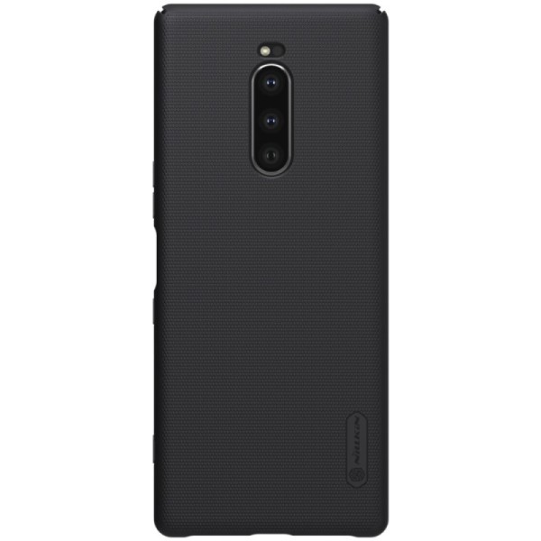 „Nillkin“ Frosted Shield futrālis - melns (Xperia 1)