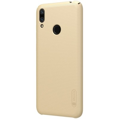 Huawei Y7 2019 (Y7 Prime 2019) Nillkin Frosted Shield zelta plastmasas apvalks / vacins.lv