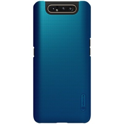 Samsung Galaxy A80 (A805F) Nillkin Frosted Shield zils plastmasas apvalks / vacins.lv