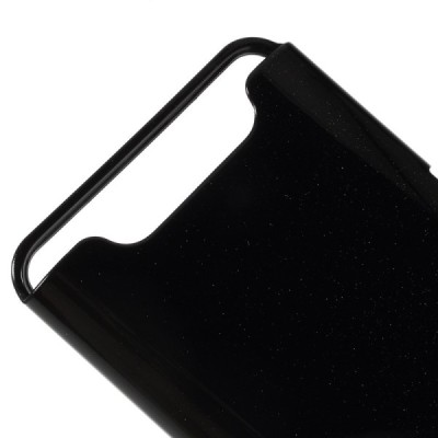 Samsung Galaxy A80 (A805F) Mercury melns cieta silikona (TPU) apvalks / vacins.lv