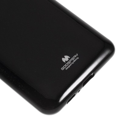 Samsung Galaxy A80 (A805F) Mercury melns cieta silikona (TPU) apvalks / vacins.lv