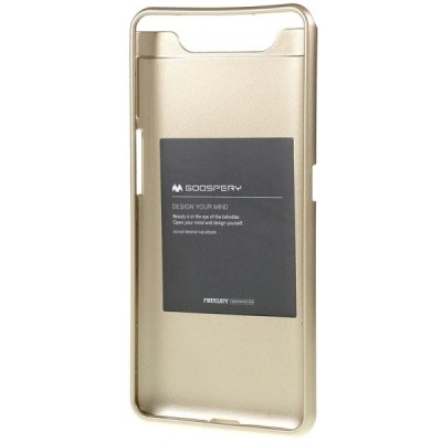 Samsung Galaxy A80 (A805F) Mercury zelta cieta silikona (TPU) apvalks / vacins.lv