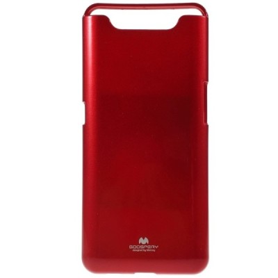 Samsung Galaxy A80 (A805F) Mercury sarkans cieta silikona (TPU) apvalks / vacins.lv