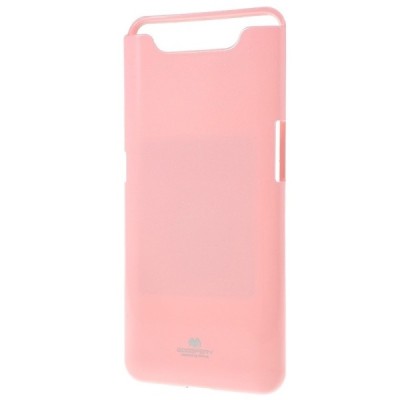 Samsung Galaxy A80 (A805F) Mercury rožinis kieto silikono (TPU) dėklas / Priedai.lt