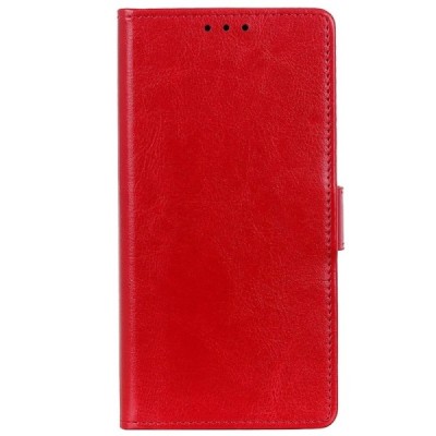 Xiaomi Mi 9 (Mi 9 Explorer) atvēramais ādas sarkans maciņš (maks) / Vacins.lv