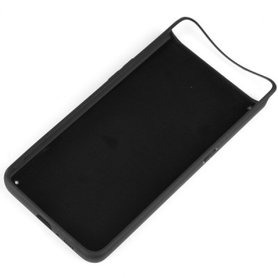 „Bi-Color“ Splicing Samsung Galaxy A80 (A805F) rudas, juodas odinis dėklas / Priedai.lt